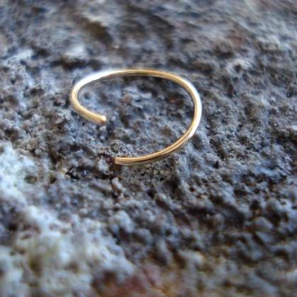 Extra Small 22 Gauge 14k Yellow Gold Filled For..
